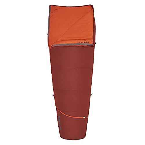 Kelty Rambler 50 Degree Synthetic CloudLoft Insulated Sleeping Bag, Unzips Completely to A Blanket, Anti-Snag Zipper & More