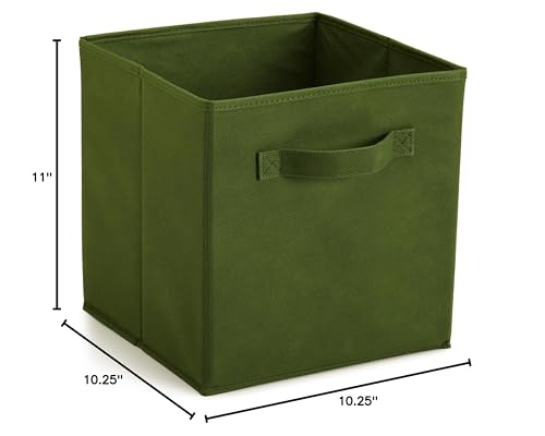 ClosetMaid 5787 Cubeicals Fabric Drawer, Dark Green - color: Dark Green, size: 1-Pack, style: 1-Pack
