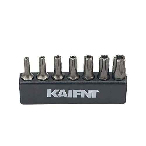 K001 Torx Plus 5-Point Tamper-Proof Security Bit Set, 7-Piece