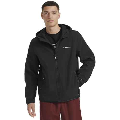 Champion Men¡¯s Lightweight Active Soft Shell Hooded Jacket
