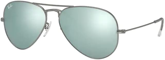 Ray-Ban RB3025 Metal Aviator Sunglasses For Men For Women +BUNDLE with ACCESSORY EYEWEAR KIT