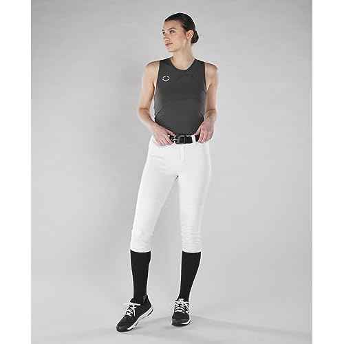 EvoShield Women's Racerback Chest Guard Sleeveless Shirt - Grey, Small