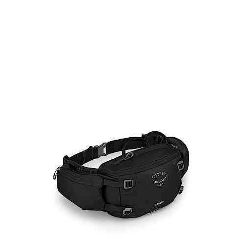 Osprey Savu 5L Biking Waist Pack for Men and Women, Black