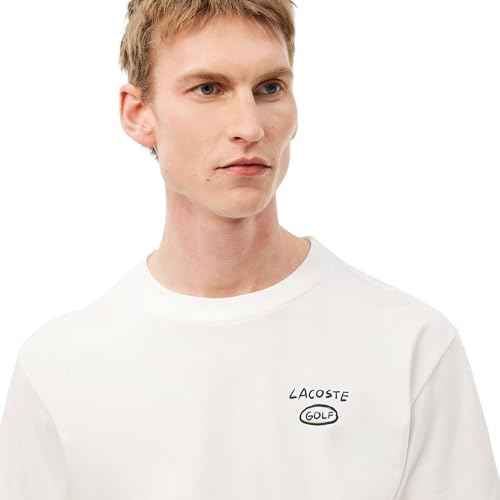 Lacoste Men's Sport Loose Fit Ultra Dry Cotton Golf T-Shirt