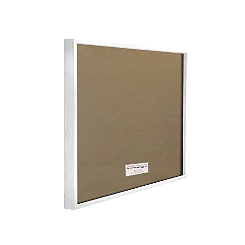 Stupell Industries Fancy Pants Flamingos, Design by Hammond Gower White Framed Wall Art, 24 x 24, Brown