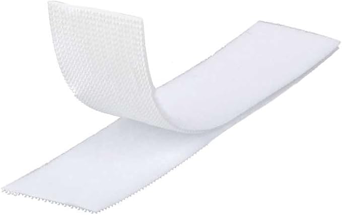 Klein Tools 450-960 Cable Management, Replacement Tape Roll for Klein's Hook and Loop Dispenser, 25-Foot x 3/4-Inch, White