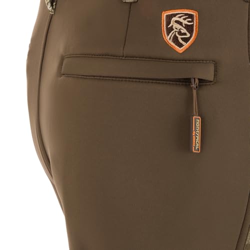 Drake Waterfowl Men's Non-Typical Endurance Soft Shell Durable Fleece Lined Camo Mid Season Hunting Pants with Scent Control