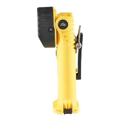 Streamlight 91814 Survivor Pivot USB 325-Lumen Right Angle Articulating Dual Beam Rechargeable Flashlight with Clip, Yellow