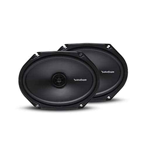 Rockford Fosgate Prime R168X2 6" x 8" 2-Way Full Range Coaxial Speakers (Pair)