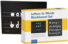 Handwriting Without Tears, Letters to Words Blackboard Set, PreK +, Phonics Practice, Hands-on multisensory kit