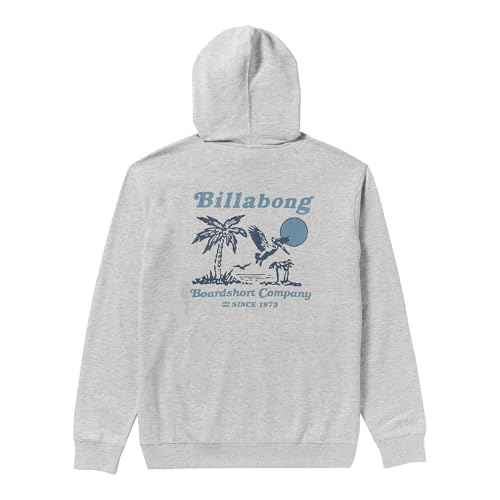 Billabong Men's Logo Pullover Hooded Fleece Sweatshirt