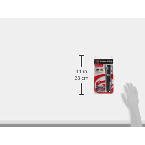Streamlight 68752 Dualie 3AA 140-Lumen Intrinsically Safe Industrial Flashlight with Spot/Flood and 3 "AA Alkaline Batteries, Black