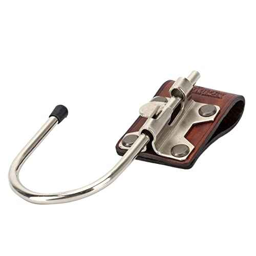TOURBON Leather Tool Holder Cordless Drill Hook Swiveling Belt Hooks for 2" Belt(Pack of 2 Pieces)