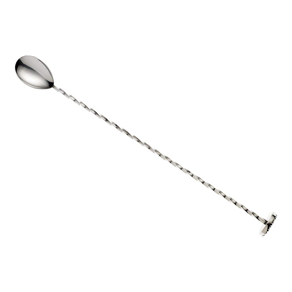 Barfly Bar Spoon, Standard 17 1/8" (43.5 Cm), Gun Metal Black