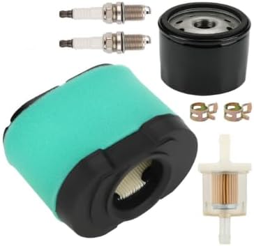 5-in-1 Lawn Mower Maintenance Kit – Air, Oil & Fuel Filters + 2 Spark Plugs |
