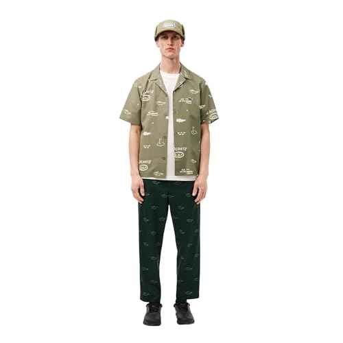 Lacoste Men's Sport Loose Fit Ultra Dry Cotton Golf T-Shirt