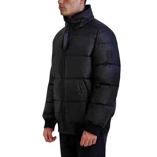 KARL LAGERFELD mens Karl Lagerfeld Paris Men's Short Puffer Jacket