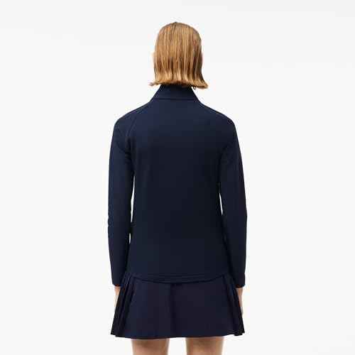 Lacoste Women's Sport Slim Fit Zip-up Golf Layering Jacket
