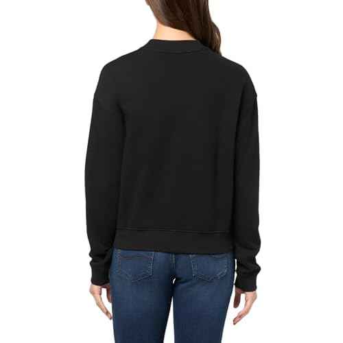 BOSS Men's Patch Logo French Terry Pullover Hooded Cotton Sweatshirt