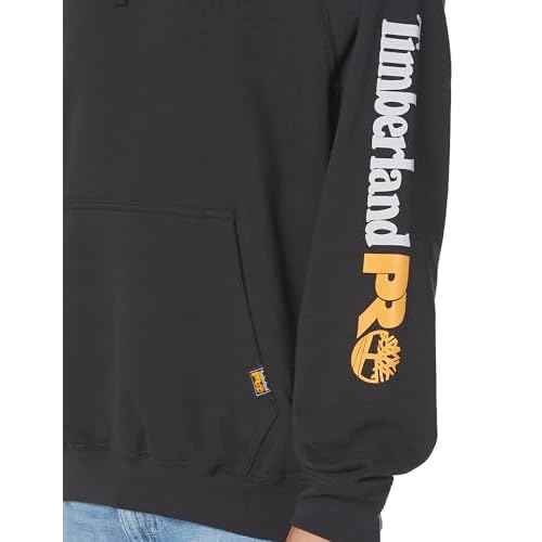 Timberland PRO Men's Hood Honcho Sport Pullover Hooded Sweatshirt, Black, Extra Large Tall