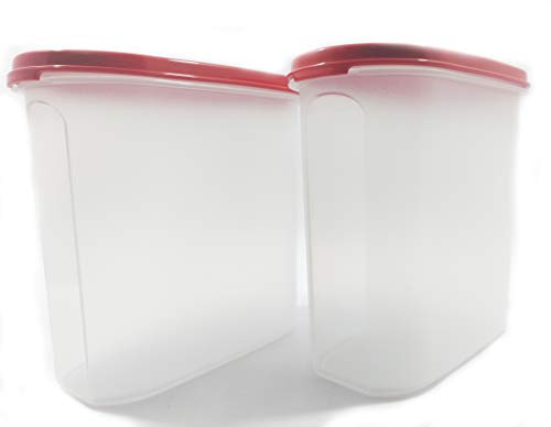 Tupperware Tupin Modular Mate Oval Plastic Container Set, 1.7 L -2 Pieces