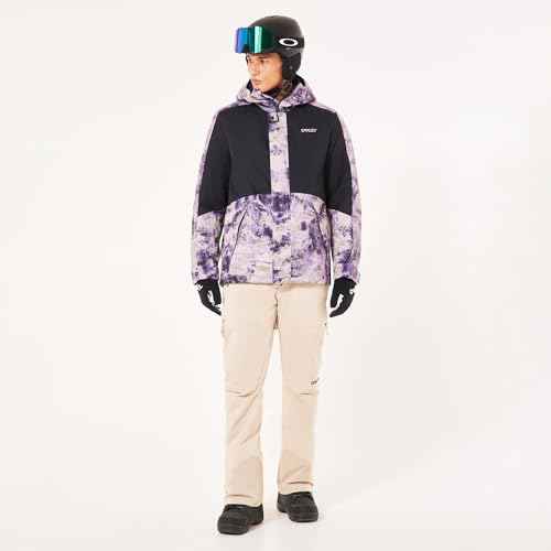 Oakley Men's Range Recycled Jacket 2.0, Oxidation Print Lilac, XX-Large