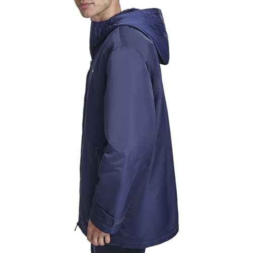 Champion mens Sherpa Lined Mid-length Sideline Jacket With Hood