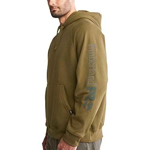 Timberland PRO Men's Hood Honcho Sport Pullover Hooded Sweatshirt, Burnt Olive Tonal, Large