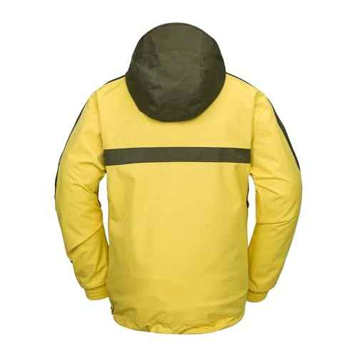 Volcom mens Arthur Longo 20k Pullover Anarok Hooded Snowboard Jacket