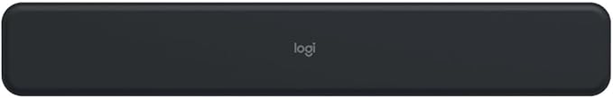 Logitech Palm Rest for MX Keys, Premium,USB Connectivity, No-Slip Support for Hours of Comfortable Typing, Black