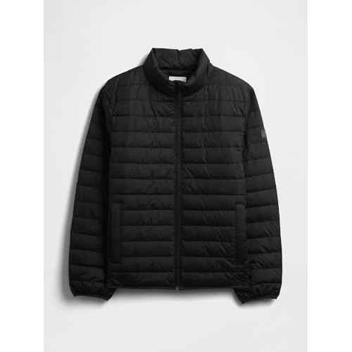 GAP mens Logo Lightweight Puffer Jacket