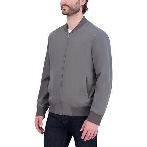 Cole Haan Mens Comfortable Casual Classic Soft Rain Coat