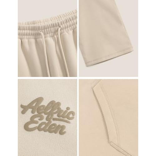 Aelfric Eden Womens Sweatsuits 2 Piece Set Oversized Fleece Hoodie and Sweatpants Track Suits Sweat Matching Lounge Pants