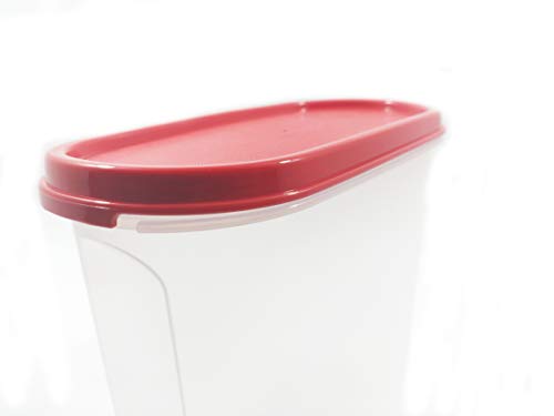 Tupperware Tupin Modular Mate Oval Plastic Container Set, 1.7 L -2 Pieces