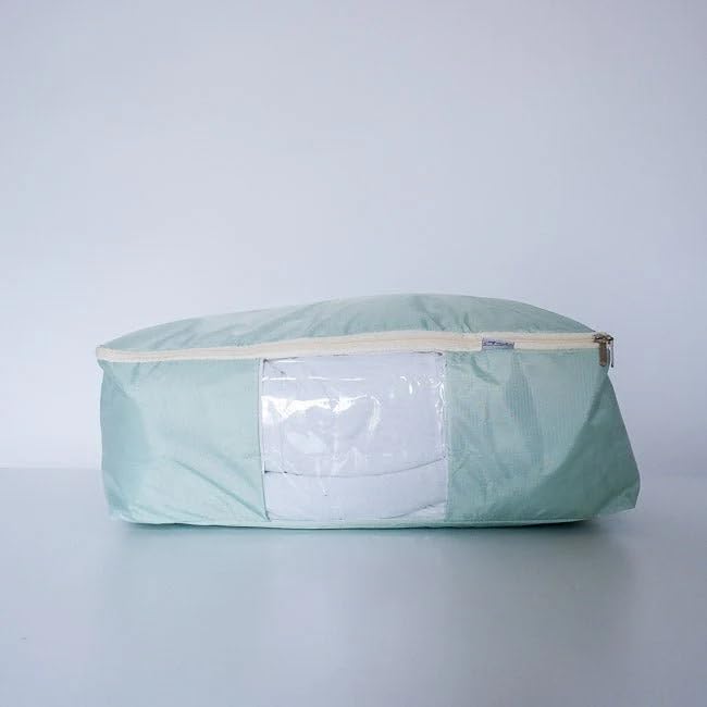 Quilt Storage Bag - Standard Size (22L x 15"W x 8"H) - Winter Green" - color: Winter Green