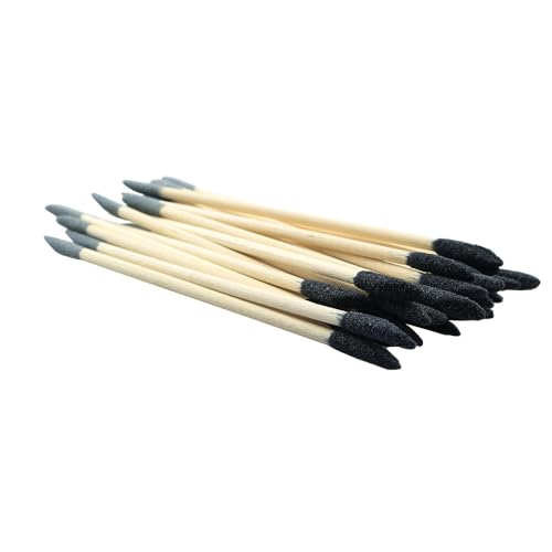 25PCS Double ended Sanding Sticks 150-280 Grit Wood Cuticle Cleaning Manicure Tool for Polishing Branches Suitable for Plastic Models Rough Areas Woodworking and Handcrafted Products