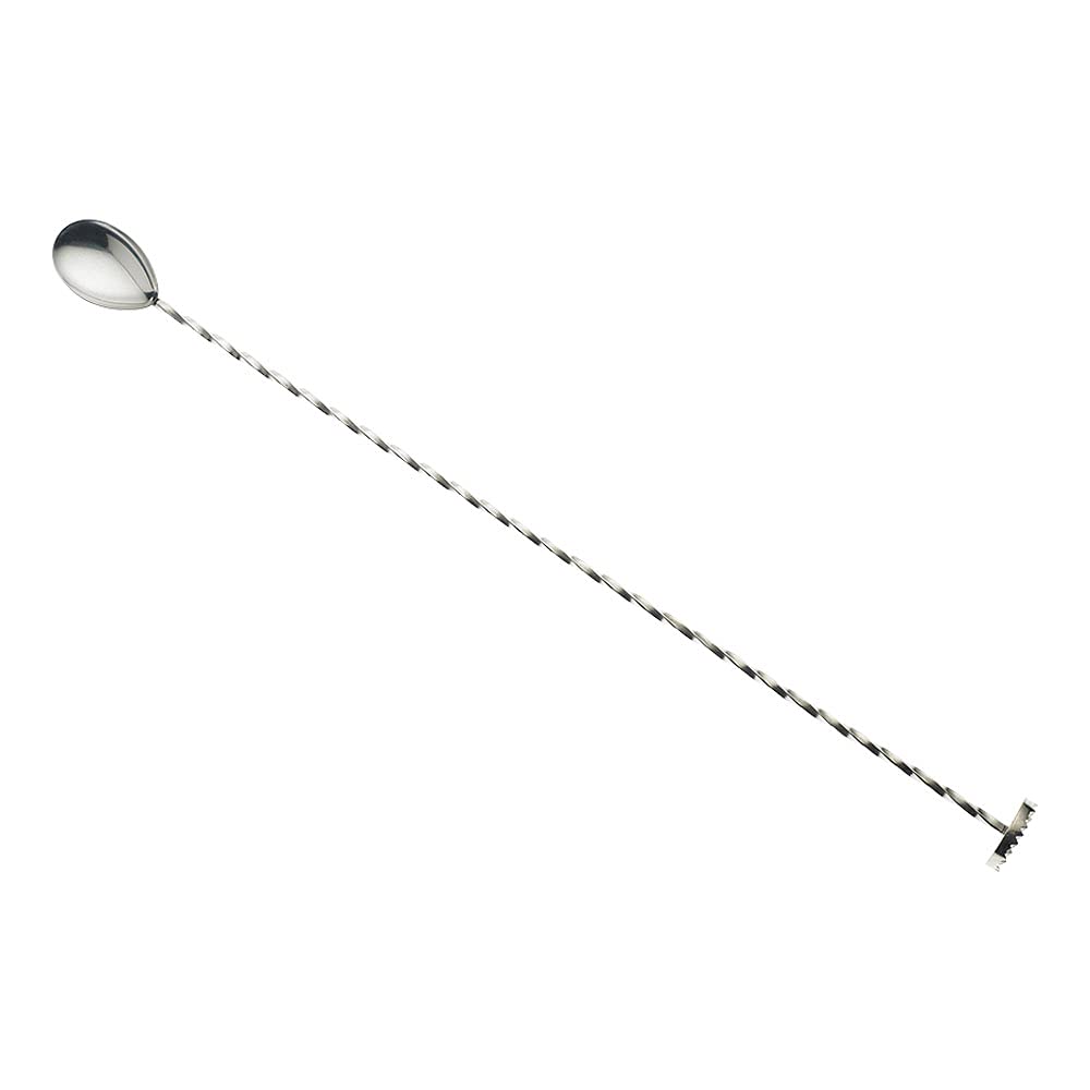 Barfly Bar Spoon, Standard 17 1/8" (43.5 Cm), Gun Metal Black
