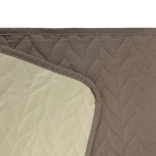 Waterproof No-slip Sofa Couch Remote Control Holder Chair Armrest Caddy Pocket Organizer Storage Bag for Cellphone Tablet Notepad Book Magazines DVD Eyewears Drinker Snacks Holder Pouch (Khaki) - color: Khaki