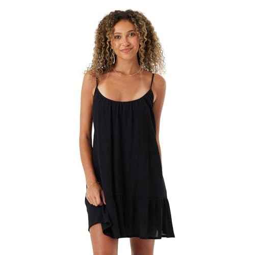 Roxy Women's Casual Dress ? Sundress & Swimsuit Cover-Ups for Beach, Poolside, Resort Wear, Midnight, X-Large