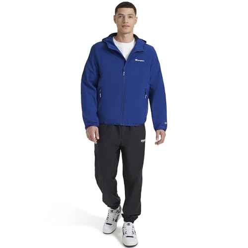 Champion Men's Lightweight Active Soft Shell Jacket With Hood