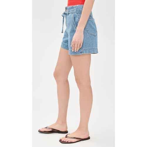PAIGE Women's Anessa Shorts with Waist Tie