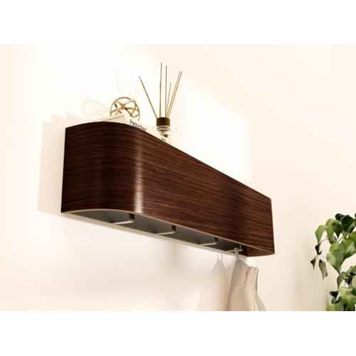 OLEEK Wall Coat Rack - Wall Shelf with Hooks - entryway Hooks - entryway Shelf - Modern Coat Rack - Wooden Coat Rack Wall Mount for Home Decor - Wooden Mount for Home Decor - Jacket Hanger