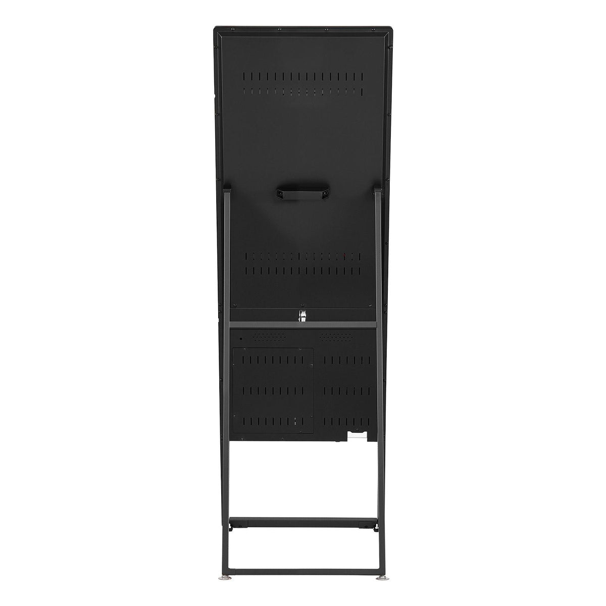 32 in Indoor Digital Signage Floor Standing Advertising Display Kiosk, WiFi HDMI/USB Input Android OS, 178° Wide View, LCD Touchscreen Interactive Monitor, Commercial Totem Vertical Poster