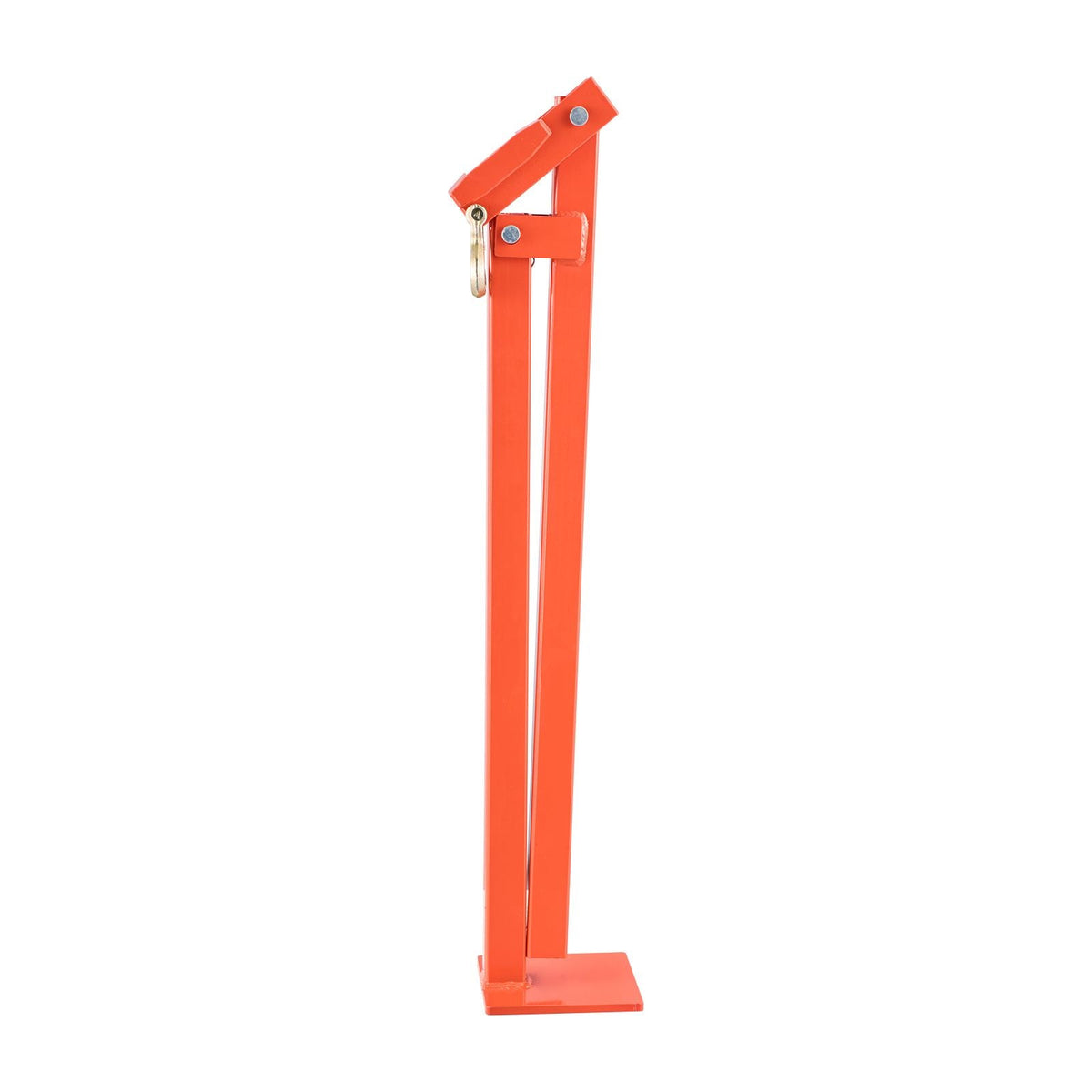 32 in T Post Puller, Heavy Duty Fence Post Puller with 43 in Lifting Chain, Rust-Resistant Steel, Labor-Saving T-Post Remover Tool for Round Fence Posts, Sign Posts & Tree Stumps
