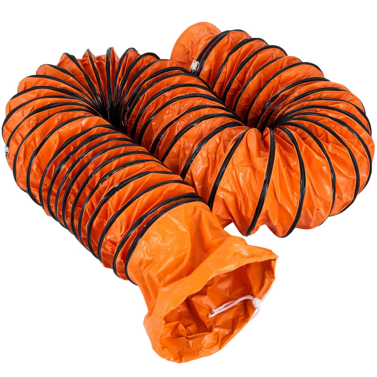 32ft Duct Hosing PVC Flexible Ducting Hose for 12inch Utility Blower Ventilation Fan Exhaust Fan