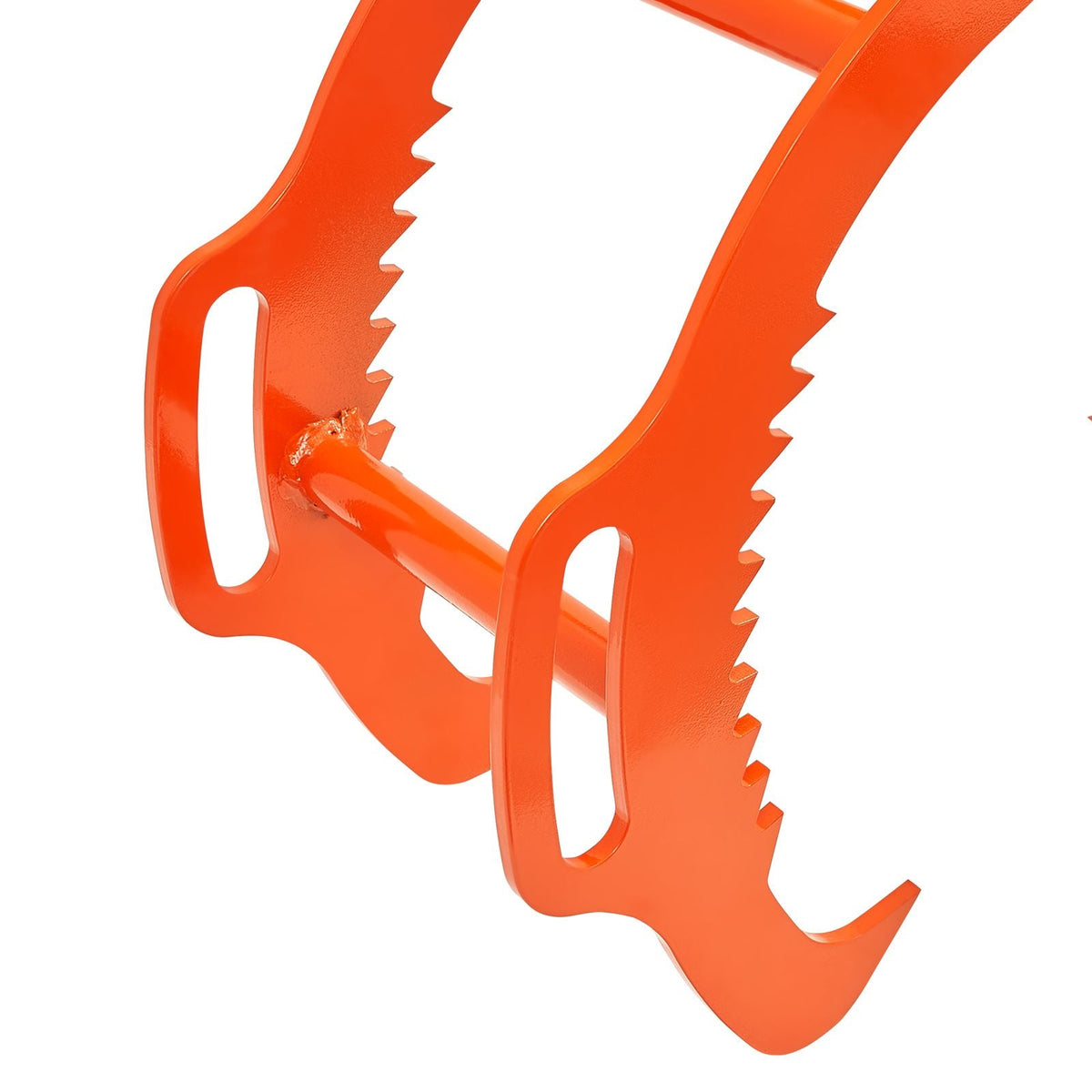 32in Log Lifting Tongs, 4-Claw Log Tongs, Heavy Duty Steel Log Grapple, 2200LBS Lifting Capacity, Swivel Log Graper Timber, Eagle Claw Design, Log Skidding Tongs for Trucks, Tractors, Forklifts