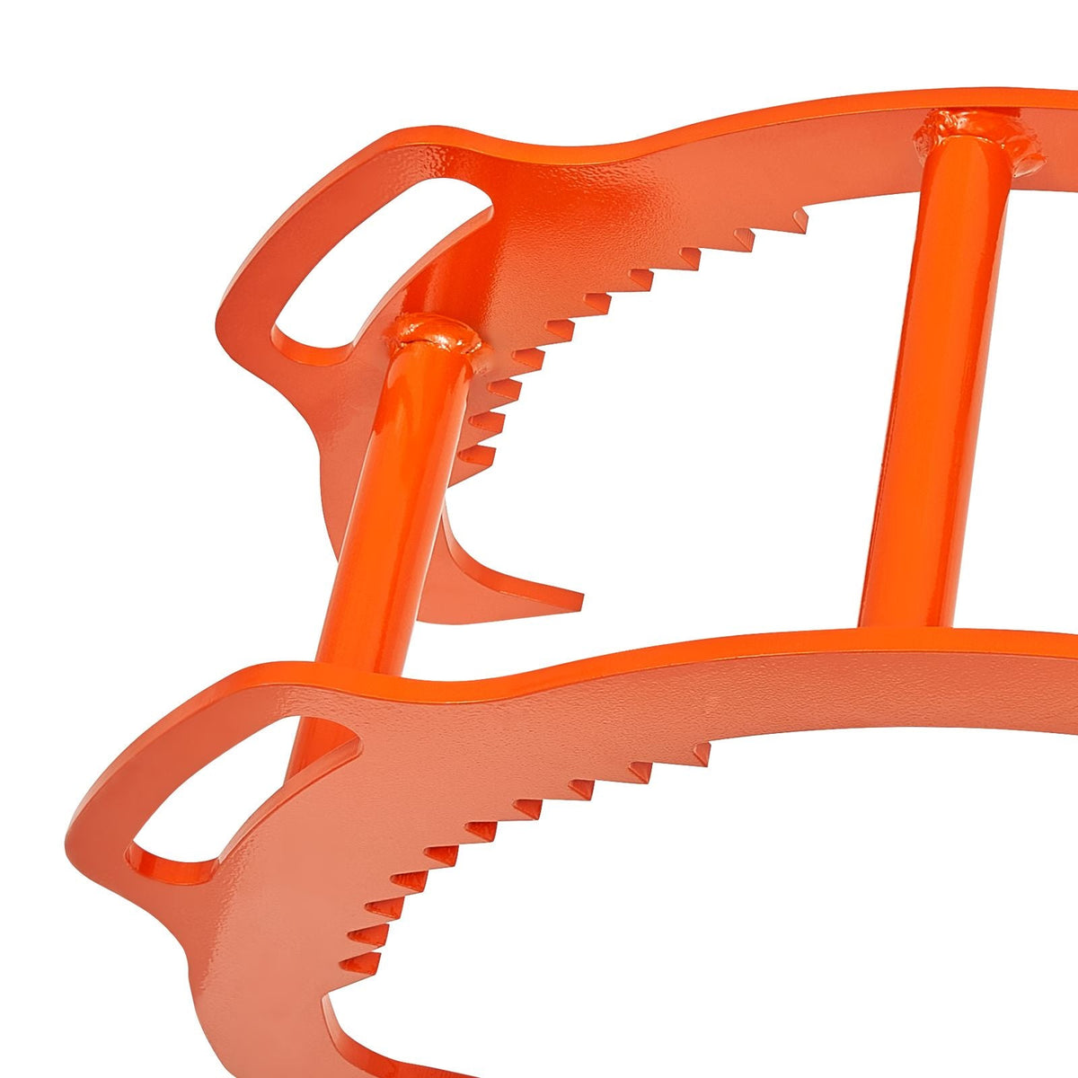 32in Log Lifting Tongs, 4-Claw Log Tongs, Heavy Duty Steel Log Grapple, 2200LBS Lifting Capacity, Swivel Log Graper Timber, Eagle Claw Design, Log Skidding Tongs for Trucks, Tractors, Forklifts
