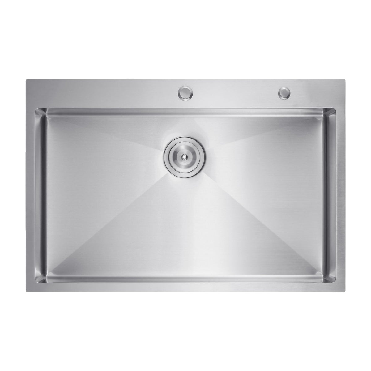 33 inch Kitchen Sink Workstation, 304 Stainless Steel Top Mount Sinks, Drop-In Single Bowl Farmhouse Basin with Accessories, Household Dishwasher Sinks for RV, Prep Kitchen, Laundry Room, Bar