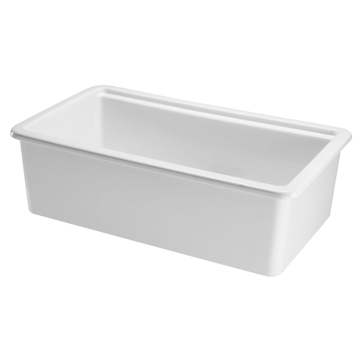 33x19 inch Farmhouse Sink, White Sink Workstation, Fireclay Topmount Undermount Basin, Drop-In Single Bowl Basin with Multiple Accessories, Large Capacity Household Dishwasher Sinks for Kitchen