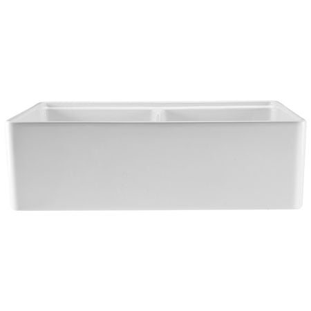 33x20 inch Farmhouse Sink, White Sink Workstation, Fireclay Undermount Basins, Apron Front Double Bowl Basin with Multiple Accessories, Large Capacity Household Dishwasher Sinks for Kitchen